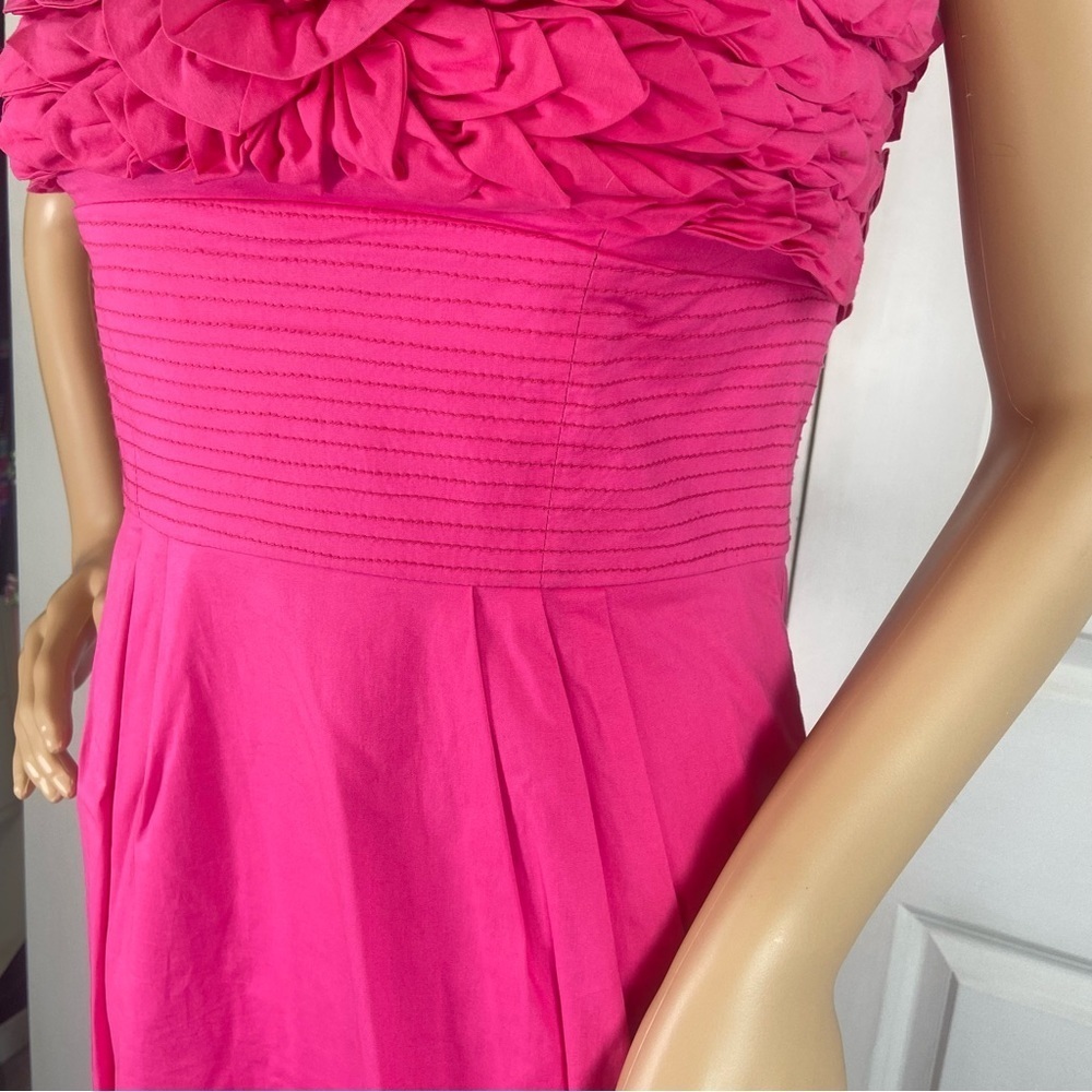 Catherine Malandrino Floral & Leaves Appliqué Sheath Dress - Picture 5 of 14